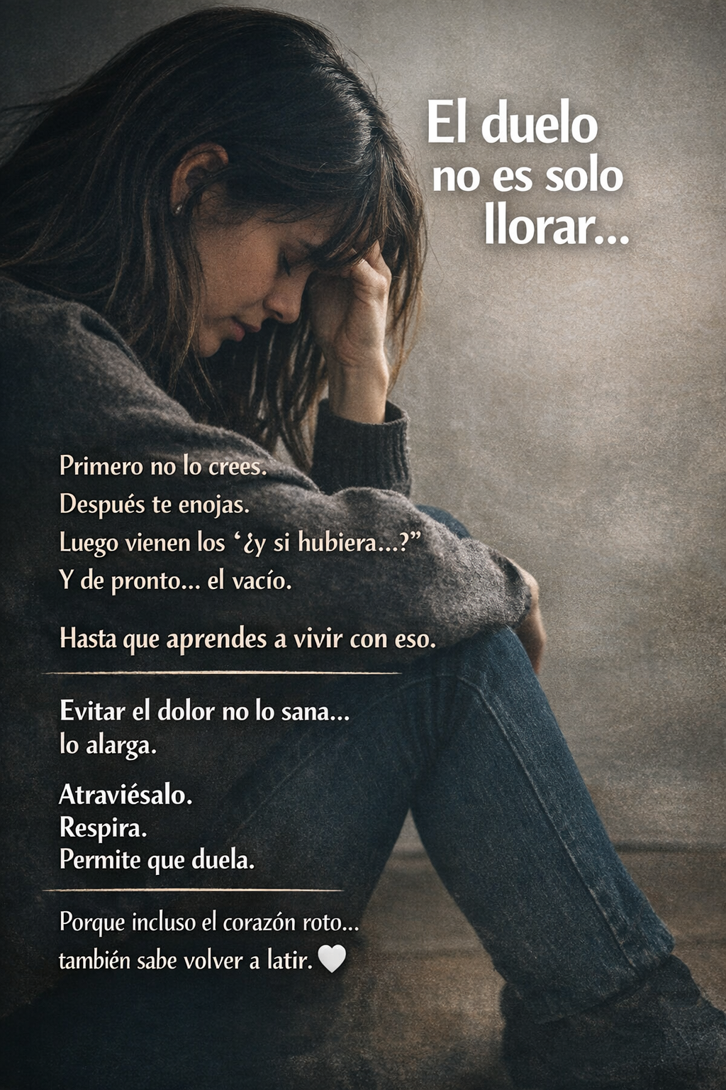 Las 5 etapas del duelo: entender el dolor para poder sanar