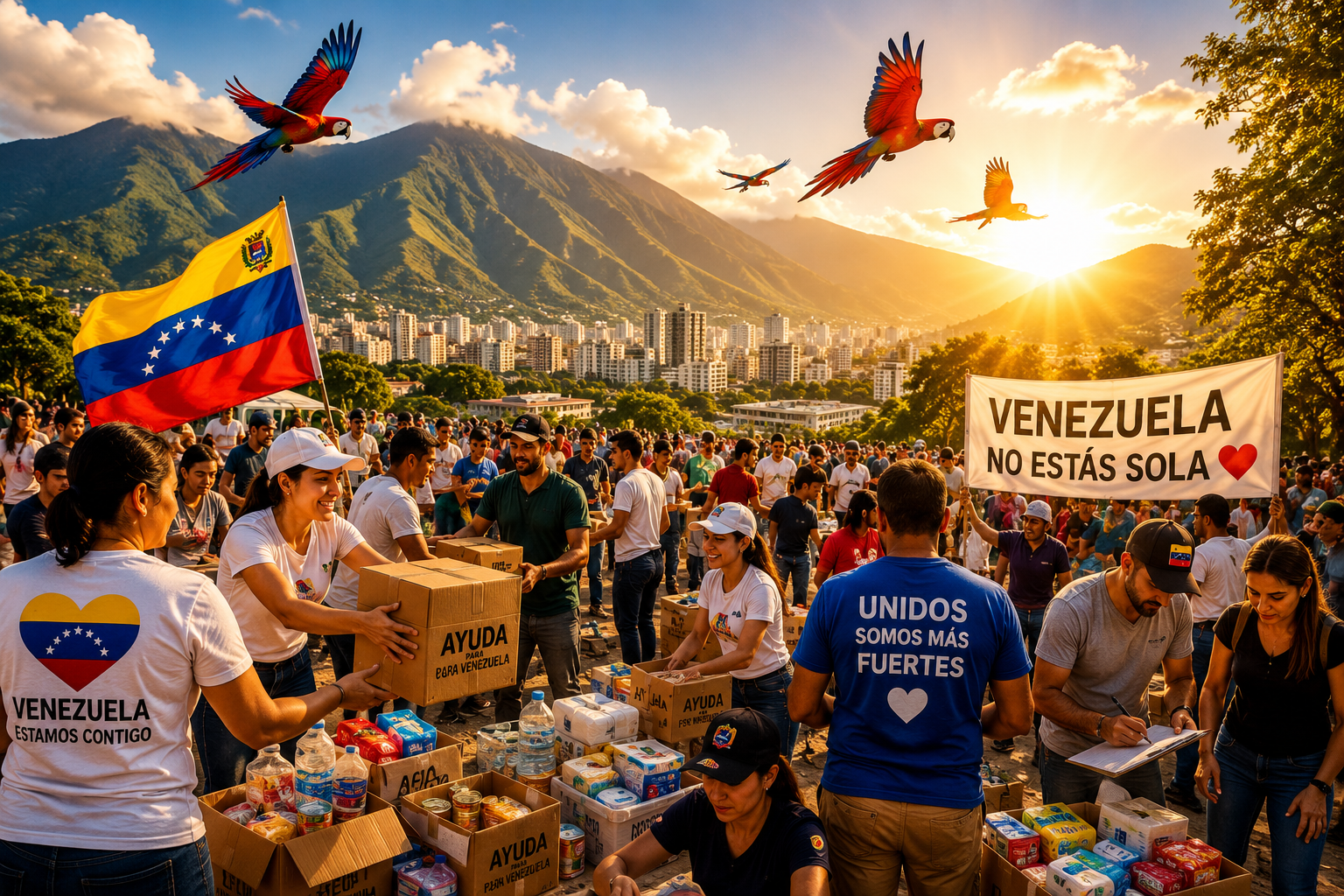 Venezuela, hoy elevamos una oración por ti: un mensaje de amor y solidaridad desde Baby José