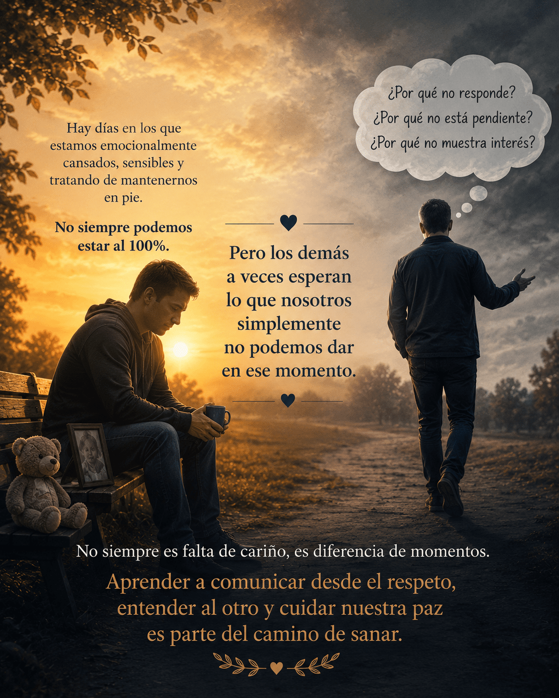 Cuando los demás no entienden tu proceso: aprender a gestionar las emociones durante el duelo