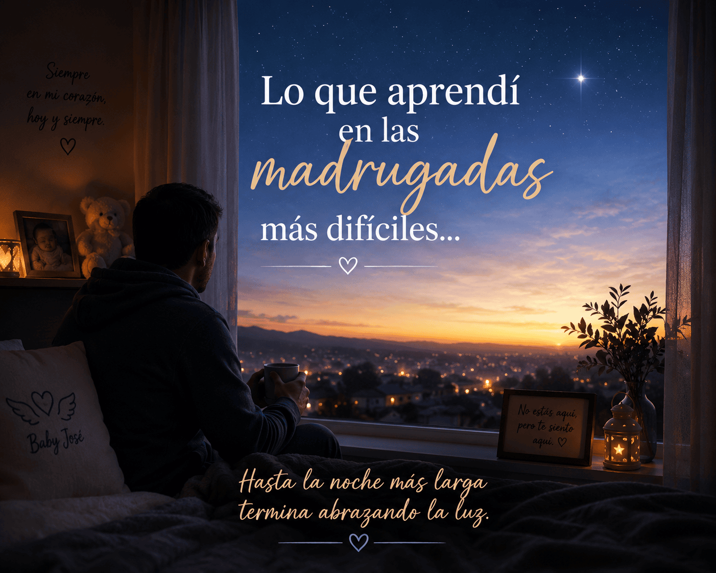 Lo que aprendí en las madrugadas más difíciles: cuando el silencio también abraza